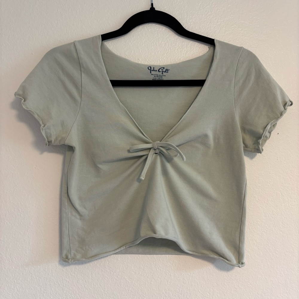 Brandy Melville Tie baby tee